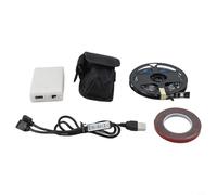 Desiumite Bande lumineuse LED pour scooter électrique - Bande en PVC étanche avec modes de flash multicolores, compatible avec Xiaomi, Pro et Max Series (SKU)