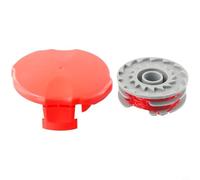 Desiumite Bobine et ligne à double alimentation automatique avec capuchon de bobine pour modèles FLYMO Contour, Power Trim, Multi Trim, Mini Trim, Speedi Trim - Compatible FLY021 FLY060