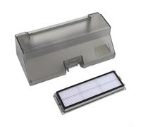 Desiumite Boîte à poussière de rechange compatible avec aspirateur robot Dreame D20 Pro Plus, poubelle de grande capacité avec design facile à nettoyer