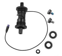Desiumite Capteur auxiliaire central PAS 68 mm, capteur de couple simulé, compatible avec contrôleur central de moteur série M400, connecteur mâle 6 broches, longueur totale 128 mm