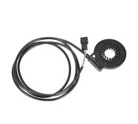 Desiumite Capteur de vitesse 6 aimants côté gauche pour vélos électriques et scooters électriques - Capteur en plastique 5,1 x 3,1 x 1 cm avec câble de 1,1 m (câblage rouge/noir/vert) - 5 V (sku)