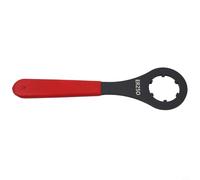 Desiumite Clé à pince de type O ER16 ER20 ER25 ER32 ER40 pour mandrin de serrage ER, pour clé CNC, clé réglable en acier haute résistance, rouge (ER25)