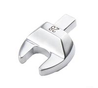 Desiumite Clé dynamométrique à extrémité ouverte 9 x 12 mm, construction en acier au chrome vanadium, mâchoire réglable de 8 à 32 mm pour ingénierie de précision et sécurité (28 mm)
