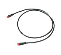 Desiumite Connecteur d'affichage pour vélo électrique 2/3/4/5 broches - Câble de signal étanche pour composants électriques - Cordon d'extension mâle et femelle - 80 cm (2 broches mâle)