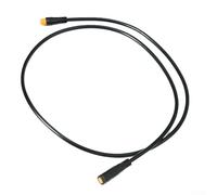 Desiumite Connecteur d'affichage pour vélo électrique 2/3/4/5 broches - Câble de signal étanche pour composants électriques - Cordon d'extension mâle femelle - 80 cm (3 broches femelle-mâle)