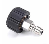 Desiumite Connecteur de buse de nettoyeur haute pression, adaptateur M22/14 femelle vers mâle en laiton pour outils de nettoyage de jardin, compatible avec entrée M22-14
