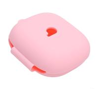 Desiumite Coque antichoc en silicone pour Beats Powerbeats Pro 2 - Housse de protection pour écouteurs sans fil avec ajustement personnalisé 88,4 x 70,1 x 40,2 mm, avec (orange)