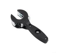 Desiumite Coupe-tube à cliquet pour tuyaux en acier inoxydable et cuivre d'aluminium de 829 mm avec prise en main confortable, compatible avec le plastique PVC pour Tubi (noir)