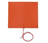 Desiumite Coussin chauffant en silicone 500 x 500 mm 220 V 1400 W pour imprimante 3D haute performance avec excellente sécurité d'isolation