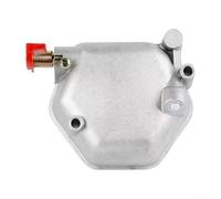 Desiumite Couvercle de culasse de décharge de pression du moteur pour moteurs 173 178 186F 186FA 192 à refroidissement par air, construction en métal avec design de décompression, compatible (186F)