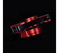 Desiumite Ebike Kit de frein à disque hydraulique avec levier de frein coupé, pour 160 mm, alliage d'aluminium et acier, longueur de ligne avant 890 mm/arrière 1570 mm, rouge