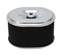 Desiumite Élément d'air de moteur pour moteurs 168f 170f Fer de rechange pour motoculteur E Mini avec éponge et substance filtrante 10 x 73 cm Filtre compatible 168f/(noir)