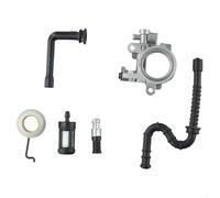 Desiumite Engrenage à vis sans fin avec ressort et conduites de carburant/huile pour tronçonneuse MS290 MS310 MS390 029 039 MS311 MS391 Remplacement de 1127 640 3200 3204