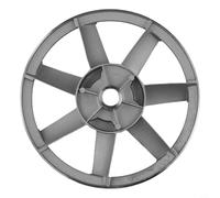 Desiumite Ensemble de poulie de compresseur d'air avec poulie moteur pour courroie trapézoïdale triangulaire de type A, diamètre 265 mm/300 mm, alésage fixe à rainure unique, construction en métal