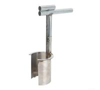 Desiumite Ensemble d'outils de jardinage en acier inoxydable pour creuser et planter facilement - Design seau portable avec pointe pointue, poignée ergonomique confortable