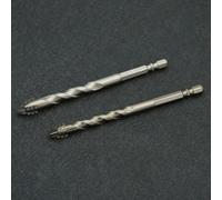 Desiumite Excentrique avec foret pour granit, carrelage, béton, verre - Foret triangulaire à quatre cannelures en carbure de tungstène 6 mm pour 14 mm (lot de 1) (14 mm)