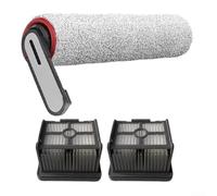 Desiumite Filtre brosse rouleau pour aspirateur MOVA K20, K20 Pro, K30, pour Trouver 2.0, 3.0 Pro - Kit de filtre à brosse principale