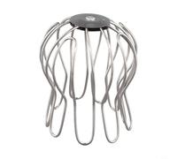 Desiumite Filtre de gouttière robuste en maille pour gouttière - Protection contre les feuilles - Protection de tuyau de pluie - Pour drainage de balcon et toit (90-105 mm)