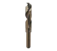 Desiumite Foret en acier cobalt haute vitesse de 18 mm, tige courte haute vitesse, outil professionnel pour le travail du bois, angle de pointe de 135 degrés