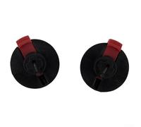 Desiumite Gbh224/gbh226 Bouton rotatif de rechange pour marteau perforateur avec trou de 155 mm Noir Rouge 2 pièces poussoir en plastique pour interrupteur
