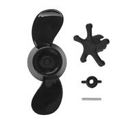 Desiumite Hélice de bateau marine en acier au carbone - Pièces de moteur électrique à la traîne - Accessoire de rechange pour moteurs de 8,2 kg, 11,8 kg, 13,6 kg (8,2 kg)