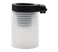 Desiumite Hotte anti-poussière en caoutchouc pour perceuse - 9,5 x 8,5 x 15 cm - Pour marteau perforateur SDS filaire et sans fil