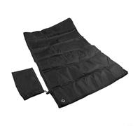 Desiumite Housse en tissu Oxford imperméable pour batterie - 250 x 200 cm / 275 x 200 cm - Noir - Résistant aux UV et à la poussière - Avec coins lestés - 250 x 200 cm