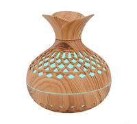 Desiumite Humidificateur d'air et d'arômes USB à 7 nuances pour la maison, le bureau, le studio et la chambre à coucher, diffuseur purification 3645 dB pour un fonctionnement ultra silencieux (léger)