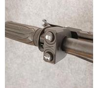 Desiumite Interrupteur de lumière électrique - Contrôleur intelligent 2 en 1 ou 3 en 1 pour vélo électrique et scooter électrique, boîtier ABS, support guidon 22 mm, 1,7 m (2 en 1)