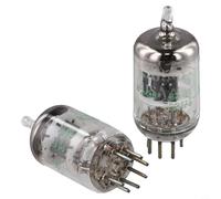 Desiumite JAN-5654W Lot de 2 tubes à vide pour remplacement 5654W - Compatible avec 6J1, EF95, CV4010, 6AK5, WE-403A, 403B - Valve audio en verre pour son haut de gamme