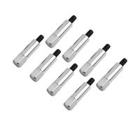 Desiumite Kit de boulons de couvercle de valve chromé pour moteurs Chevy Small Block pour SBC 283 305 327 350 383 400 avec longueur de 0,95 cm et pas de filetage 10,2 cm - 20