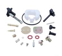 Desiumite Kit de reconstruction de carburateur pour Honda GX390 et 188F 13HP 4 moteurs Kit d'entretien avec pièces de réparation pour tondeuse à gazon et moteur