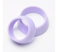 Desiumite Lot de 10 protections en silicone pour tige de selle de 25,4 mm et 27,2 mm - Résistant à la poussière, à la pluie et au sable - Facile à installer - Réutilisable - Violet
