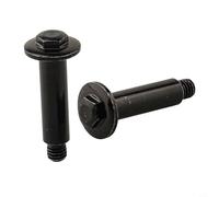 Desiumite Lot de 2 boulons de roue d'épaule pour tondeuses Toro et souffleuses à neige, pièce de rechange 614650 compatible avec les modèles Recycler et Personal Pace