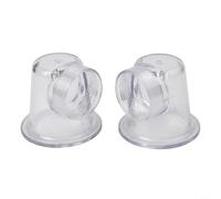 Desiumite Lot de 2 couvercles transparents de pré-filtre pour SPS 50, SPS 75, SPS 100, SPS 100 - pompes de circulation de piscine, pièce de rechange compatible avec l'équipement de piscine Hayward