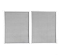 Desiumite Lot de 2 filtres à graisse en aluminium pour hotte aspirante - 288 x 362 mm - Pièce de rechange 103793