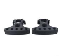 Desiumite Lot de 2 supports de réparation de guidon réglables - Support de stabilité en plastique pour la maison, l'atelier et le bord de la route pour l'entretien du vélo, lot de 2, 13,5 x 10,4 x 3