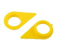 Desiumite Lot de 25 indicateurs d'écrous de roue pour camions 19 mm Outils de sécurité visuelle pour identifier les écrous lâches et prévenir les accidents