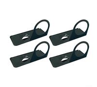 Desiumite Lot de 4 supports de meuleuse d'angle pour coupe du bois, plaque de base en acier épais avec stabilité et sécurité améliorées, convertit la meuleuse d'angle en cutter