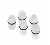 Desiumite Lot de 5 buses en céramique haute durabilité pour sableuse basse pression, diamètre de l'eau 4,4 mm, longueur 25,6 mm, diamètre extérieur