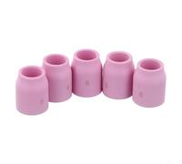 Desiumite Lot de 5 buses en céramique pour lentille à gaz TIG Sr Wp9/20 plus de 25 lampes de soudage compatibles avec 45 V 13 N 17 GL 10 N pour Miller Weldcraft pour Everlas (53N61S)