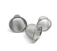 Desiumite Lot de 5 infuseurs à thé réutilisables en maille d'acier inoxydable pour thé en vrac, filtre à mailles fines de 65 mm de diamètre, compatible avec théières,