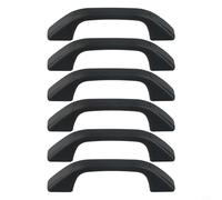 Desiumite Lot de 6 poignées de porte en plastique avec couvercle de trou pour poignée de porte extérieure de véhicule récréatif 175 mm