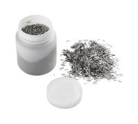 Desiumite Lot de broches magnétiques en acier inoxydable de 1 kg, diamètre 5 mm, longueur 07 mm, aiguilles magnétiques pour ébavurage et pièces de finition (0,8 × 7 mm)