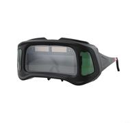 Desiumite Lunettes de soudage à gradation automatique - Protection solaire - Protection des yeux - Grande fenêtre - Filtre vert - Soudage - Meulage - Sangle réglable (style classique)
