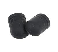 Desiumite Manchon de levier de frein en silicone antidérapant pour VTT et vélo de route Protection étanche pour poignées de frein (Noir)
