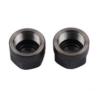 Desiumite Mandrin de serrage Atype en acier pour fraisage à pince Er 40cr pour support de tour CNC 4 pièces M14 x 075 mm Tolérance de passage 0015 mm Écrou de grade 1 Er11