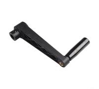 Desiumite Manivelle à trou rond pour générateurs et machines, 8 à 16 mm, poignée d'équipement mécanique multi-tailles avec acier au carbone traité thermiquement (16 mm)