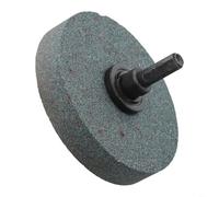 Desiumite Meule verte en carbure de silicium 100 mm x 18 mm pour perceuse manuelle ou meuleuse d'angle, aiguisage amélioré, alliage épais 18 mm (E)