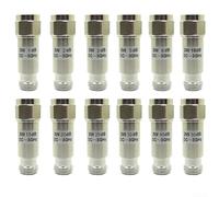 Desiumite Mini atténuateur coaxial RF, type N mâle vers femelle, puissance 2 W, 1 dB à 40 dB, testé selon des normes strictement contrôlées (20 dB) (6 dB)